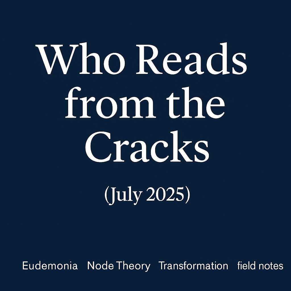 Who Reads from the Cracks (July 2025)